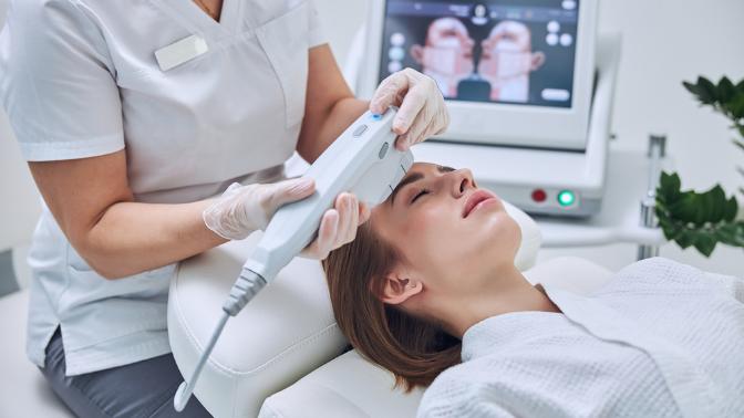 Чистка лица, пилинг