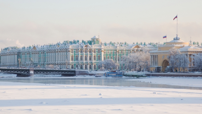 Дочке, открытки петербург зимой