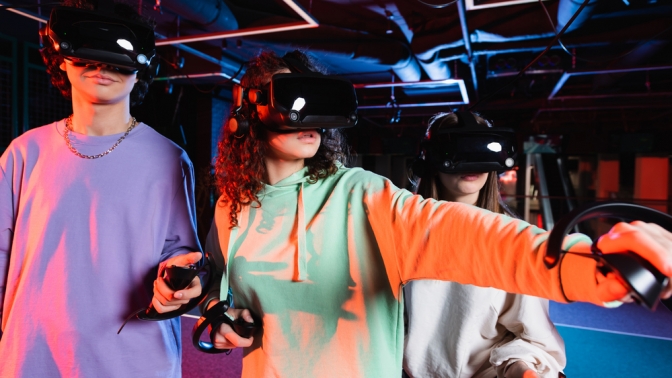 Квесты в VR-шлеме