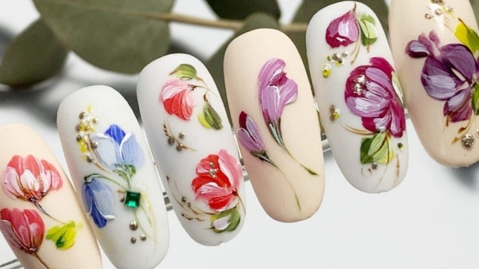 Курсы маникюра + покрытие шеллак + дизайн ногтей с нуля в Москве