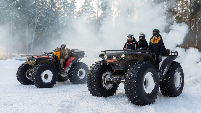 Катание на квадроцикле