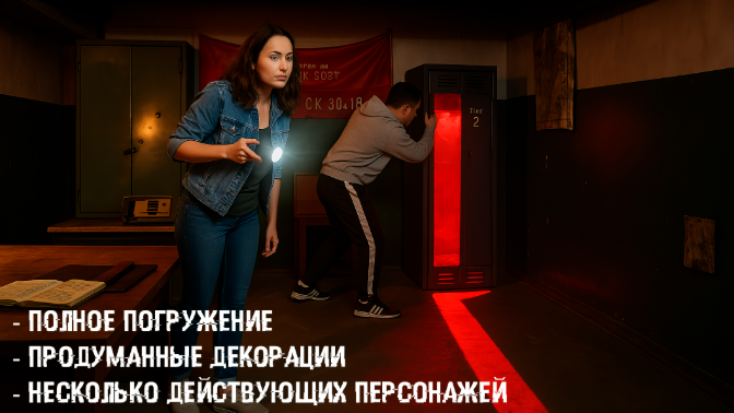 Участие в квесте с актерами «Хранители времени» от студии Komponent