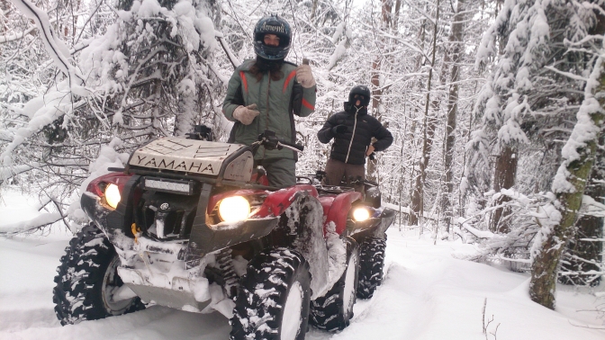 Заезд на квадроцикле