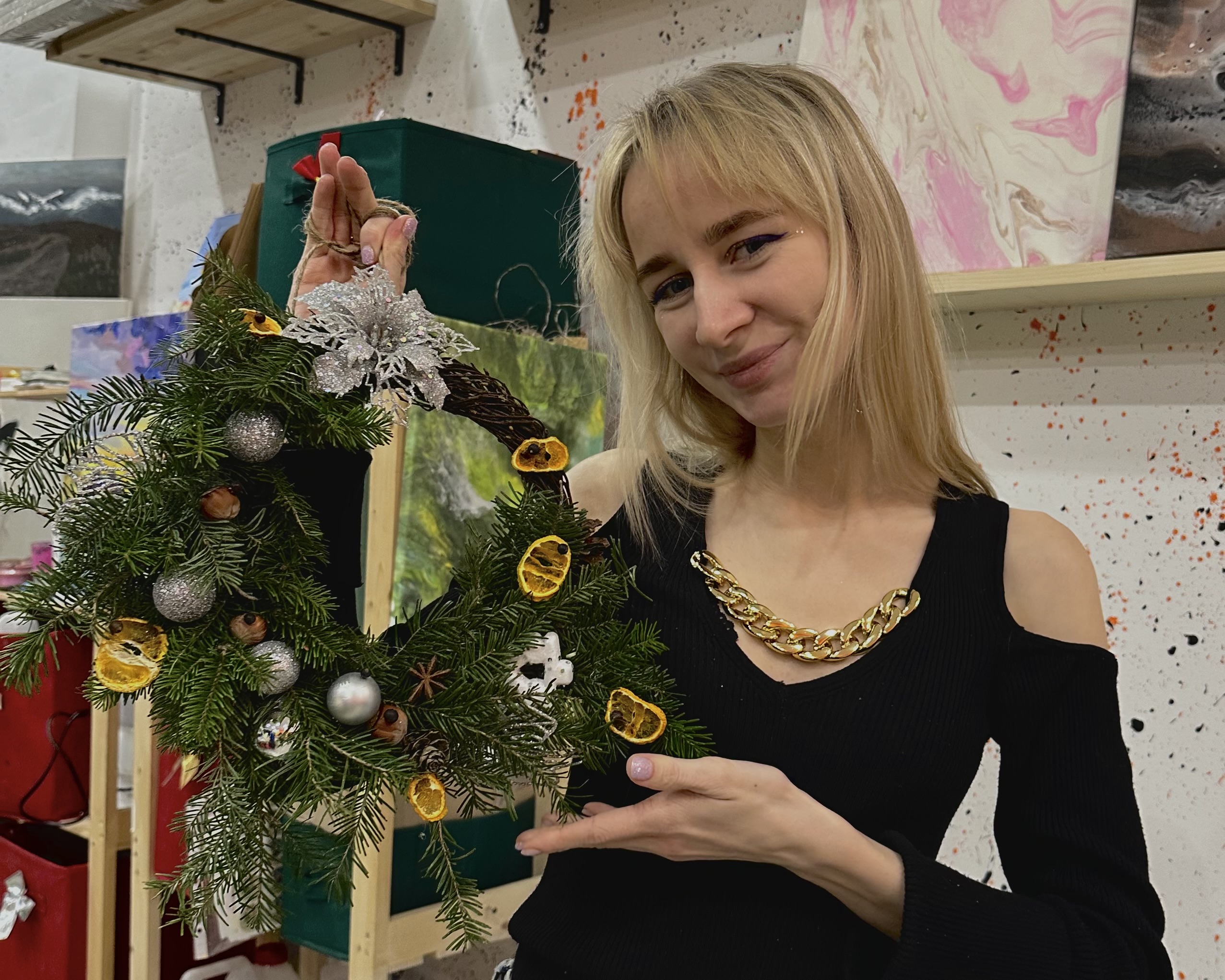 Зимний творческий вечер