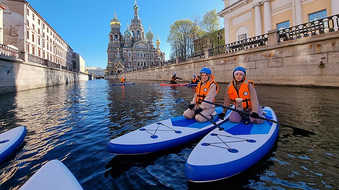 Прогулка на сапах