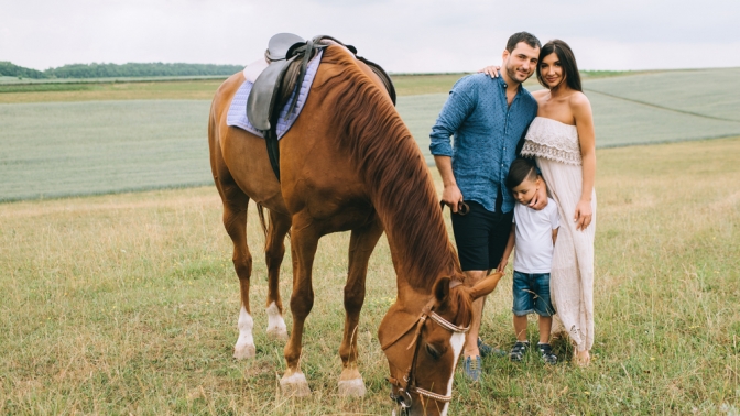 Катание на лошадях