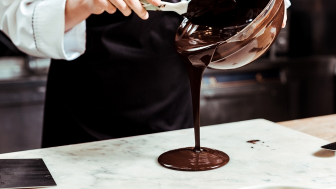 Изготовление шоколадных конфет