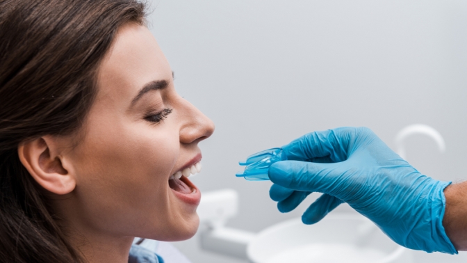 Чистка зубов