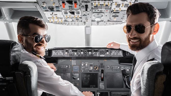 Полет на авиатренажере