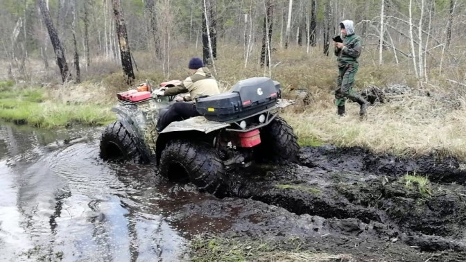 Квадроцикл болотоход