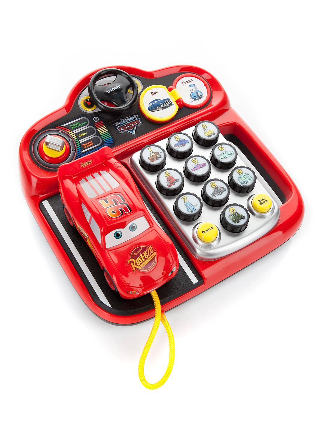 Игрушка развивающая «Молния Маккуин», Vtech по цене 999 руб, доставка в  город Петрозаводск