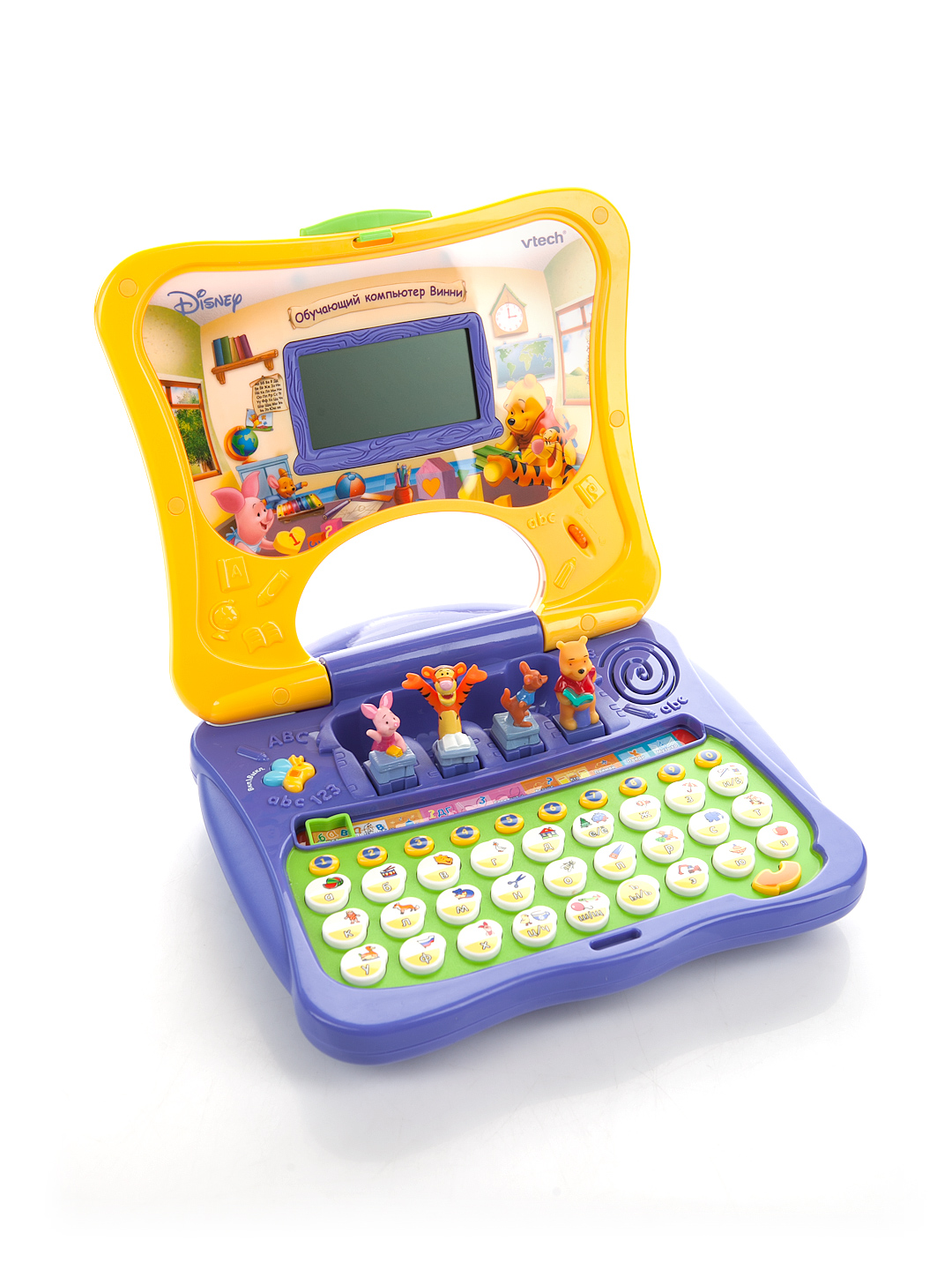 Обучающий компьютер. Компьютер Vtech Винни. Детский ноутбук Винни пух Vtech. Планшет Vtech Винни. Vtech игрушки компьютер Винни пуха.